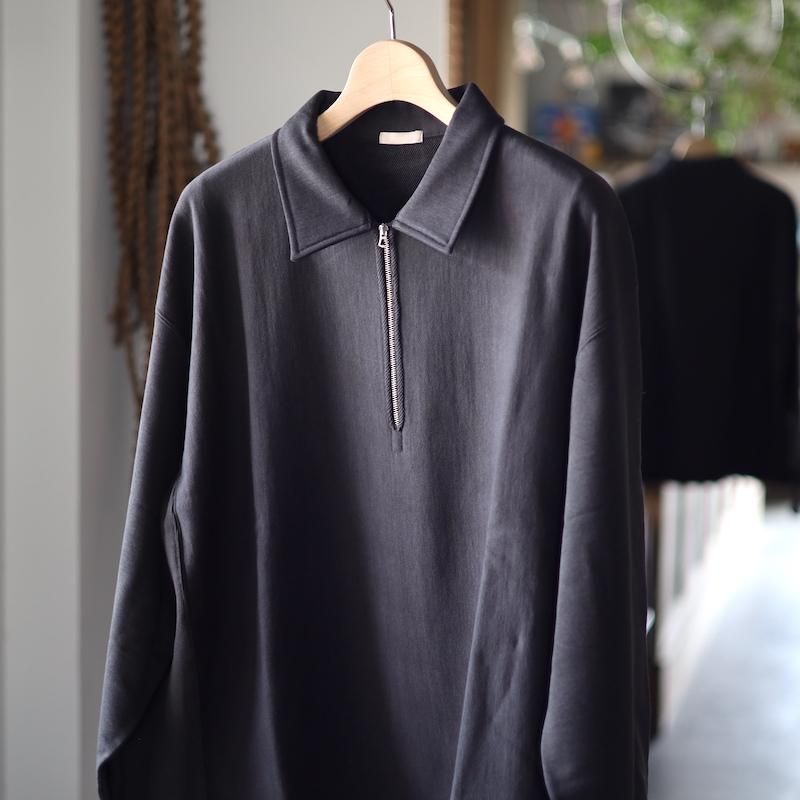 ＊terryページ＊ ULTERIOR】FADED SILKY TERRY RW HALF ZIP P/O - HUUKU