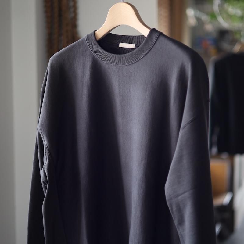 トップス ULTERIOR FADED SILKY TERRY SWEAT SHIRT ULTERIOR”FADED SILKY TERRY RW SWEAT SHIRT VINTAGE VIOLET