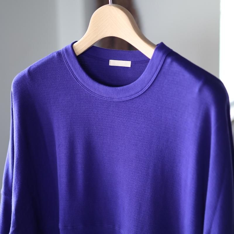 ULTERIOR】C/CASH HONEYCOMB FOOTBALL TEE - HUUKU