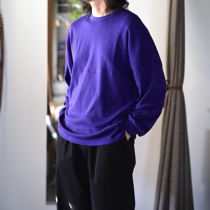 ULTERIOR】C/CASH HONEYCOMB FOOTBALL TEE - HUUKU