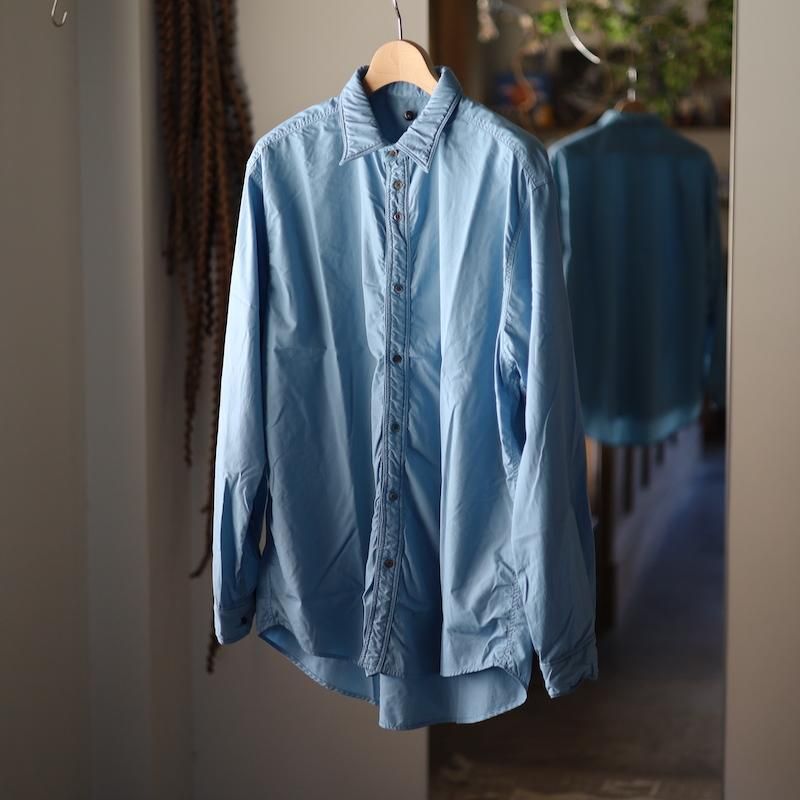 issuethings type53 シャツ ISSUETHINGS / イシューシングス | Type53 (Dyed) - black