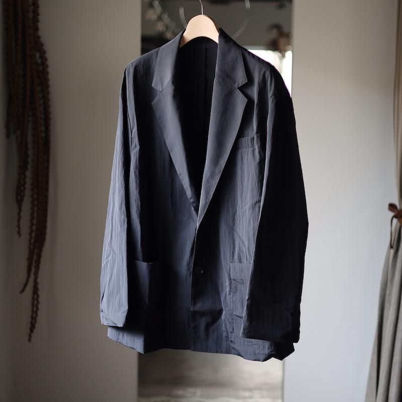 ジャケット・アウター ssstein Windproof Nylon Breasted Jacket WINDPROOF NYLON SINGLE BREASTED JACKET – ssstein