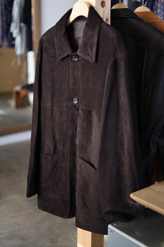 ssstein】COW SUEDE CAR JACKET - HUUKU