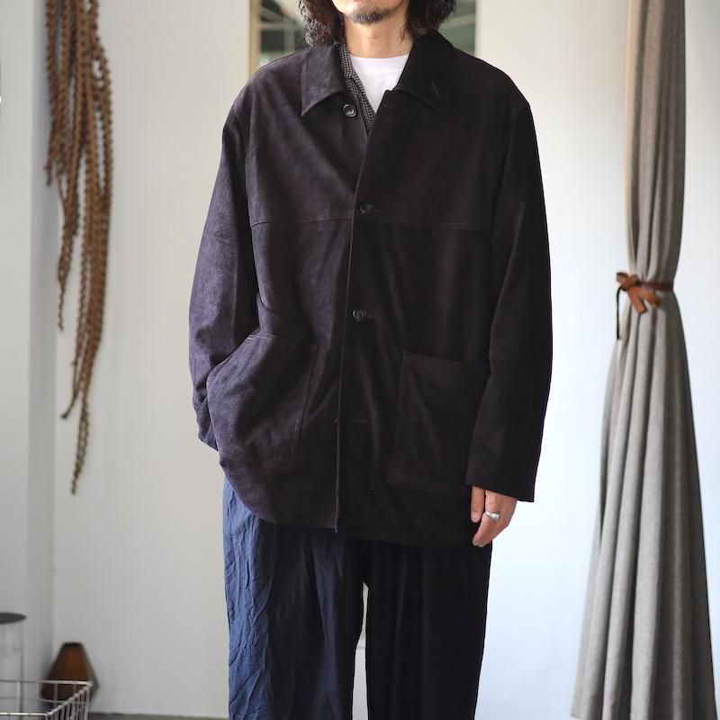 ssstein】COW SUEDE CAR JACKET - HUUKU