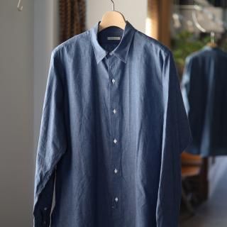 <img class='new_mark_img1' src='https://img.shop-pro.jp/img/new/icons8.gif' style='border:none;display:inline;margin:0px;padding:0px;width:auto;' />HEUGNJames Chambray Shirts