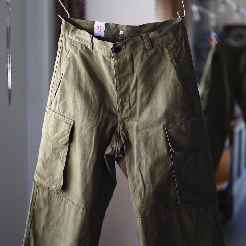 HUUKU 【OUTIL】Pantalon Blesle -OLIVE-