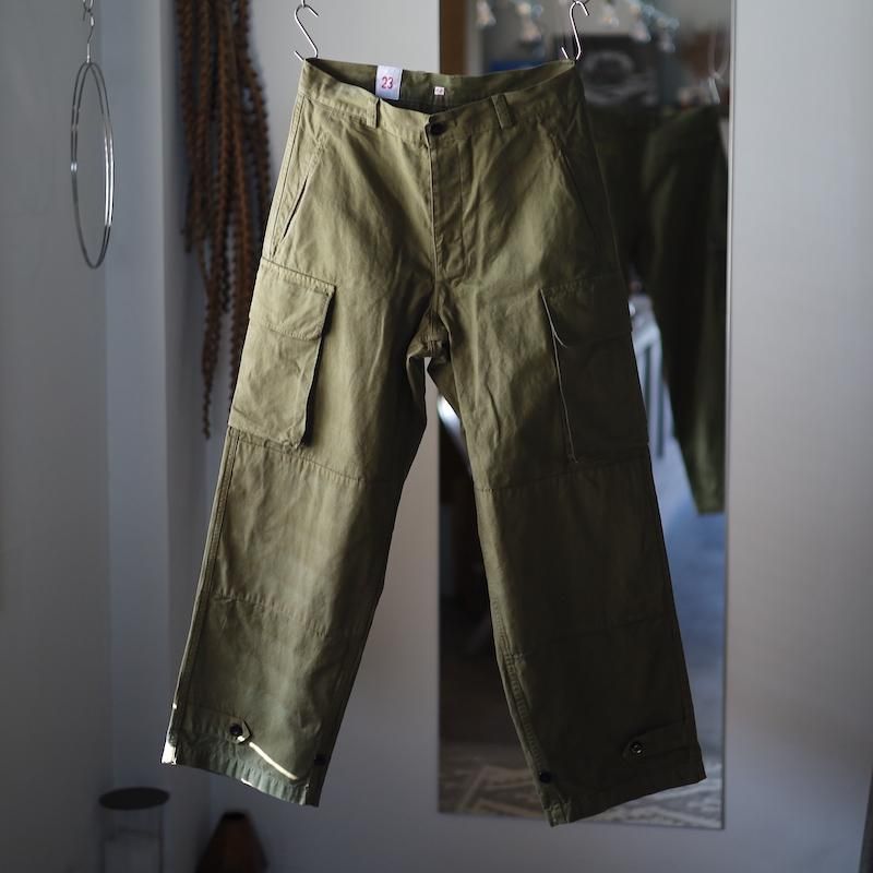 HUUKU 【OUTIL】Pantalon Blesle -OLIVE-