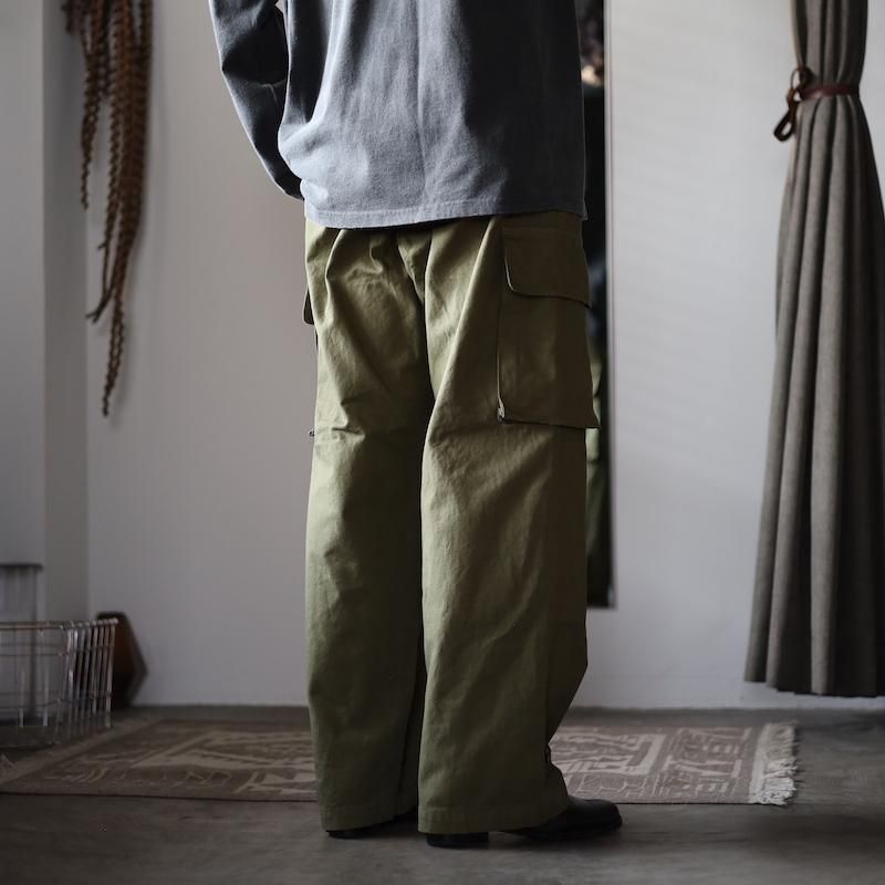 Outil カーゴパンツ OUTIL PANTALON BLESLE / OLIVE