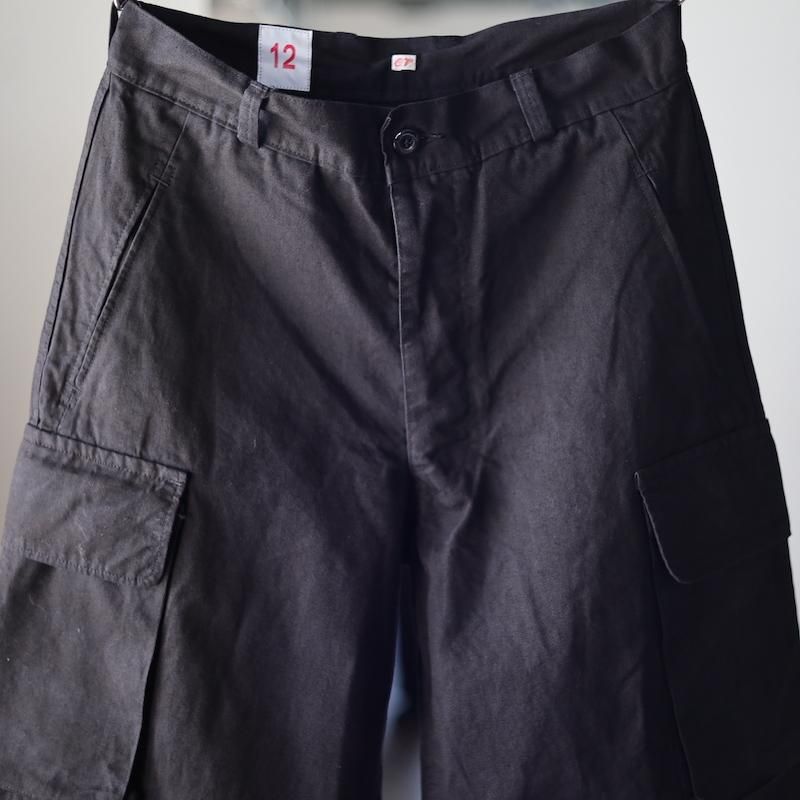 HUUKU 【OUTIL】Pantalon Blesle -BLACK-