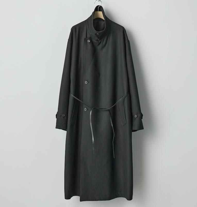 ssstein】WOOL FLANNEL OVERSIZED DOUBLE BREASTED COAT - HUUKU