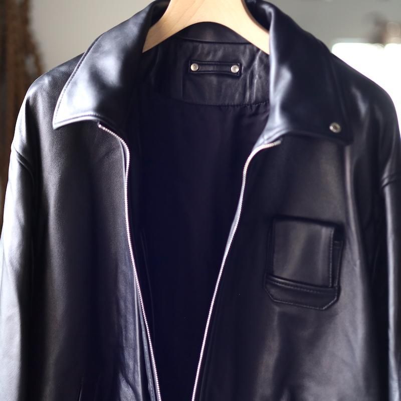 ssstein】SHEEP LEATHER FLIGHT JACKET - HUUKU