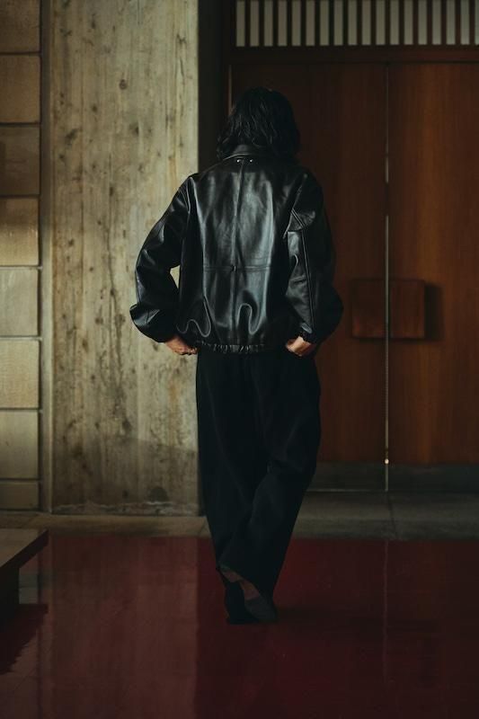 ssstein】SHEEP LEATHER FLIGHT JACKET - HUUKU