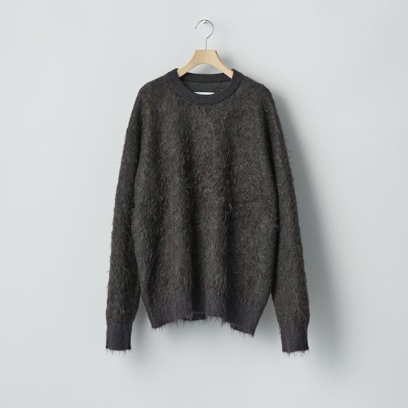 ssstein】KID MOHAIR MIX JACQUARD KNIT LS - HUUKU