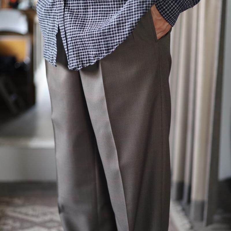 MAATEE&SONS ノープリーツスラックス MAATEE＆SONS ノープリーツ Lポケットスラックス