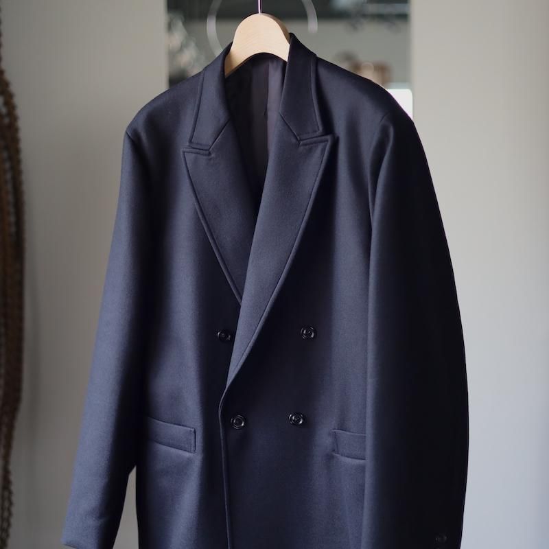 ULTERIOR】SUPER FINE LIGHT MELTON DB JKT - HUUKU
