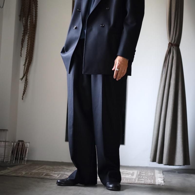 こ*つ様 ulterior super fine light melton se ULTERIOR” SUPER FINE LIGHT MELTON DB JKT” | Lapel online store