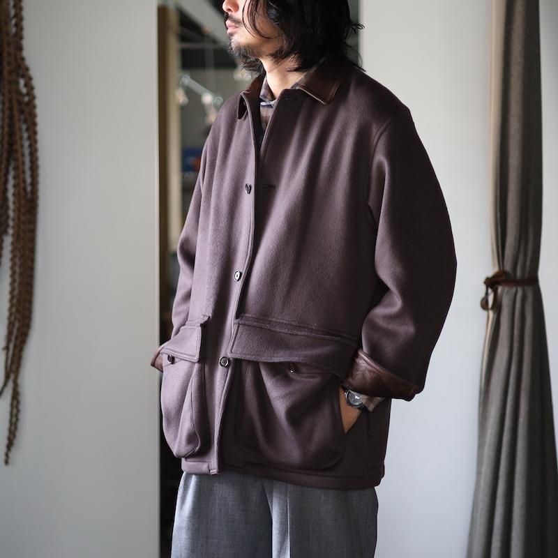BISOWN (ビソウン) LAMBSWOOL HUNTING COAT BISOWN (ビソウン) / LAMBSWOOL HUNTING COAT 25AW | 商品一覧