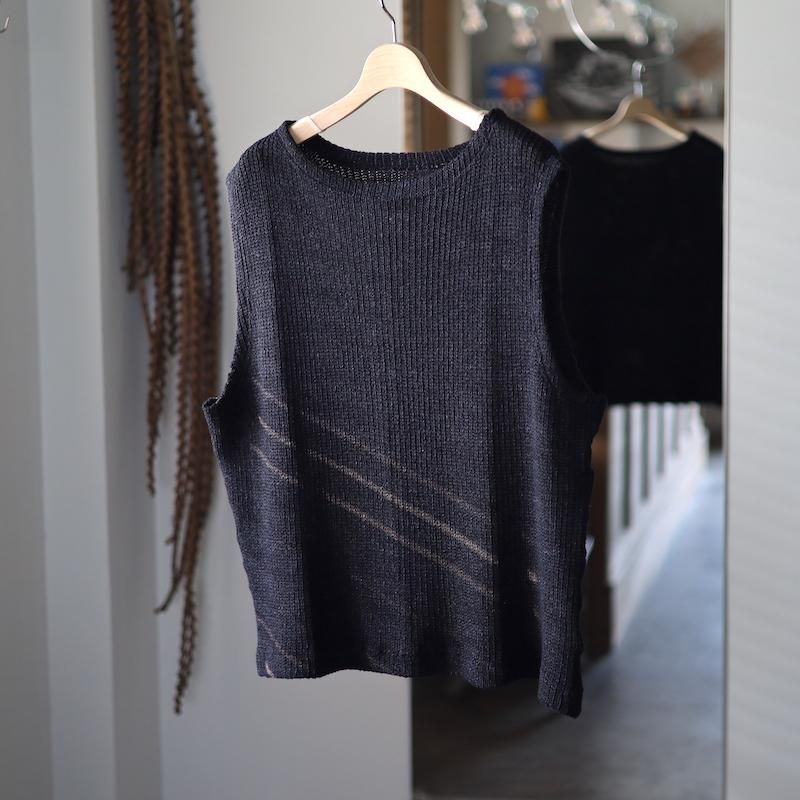 ensou.】Boat Neck Sleeveless - HUUKU