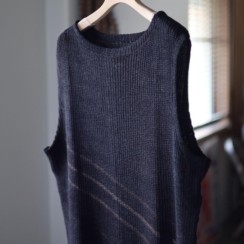 ensou.】Boat Neck Sleeveless - HUUKU