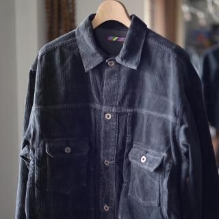 <img class='new_mark_img1' src='https://img.shop-pro.jp/img/new/icons8.gif' style='border:none;display:inline;margin:0px;padding:0px;width:auto;' />isnessCORDUROY TRUCKER JACKET