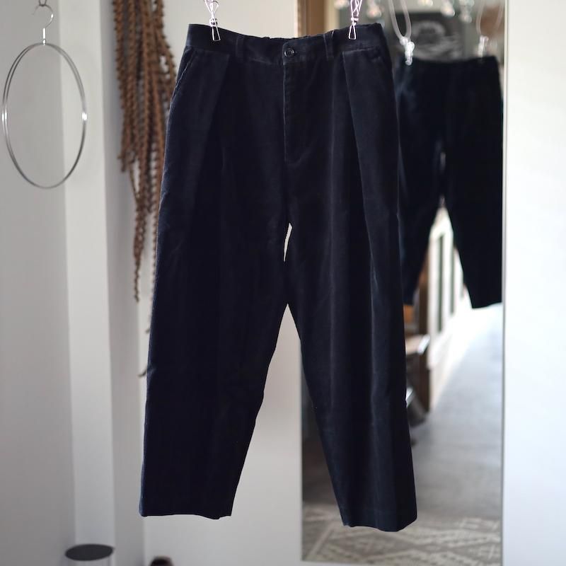 パンツ is-ness CORDUROY TUCK TROUSERS isness】CORDUROY TUCK TROUSERS - HUUKU