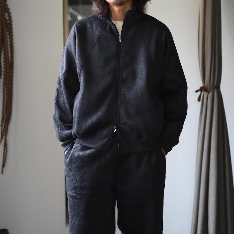 blurhms】Pe/Silk Fleece Track Jacket - HUUKU