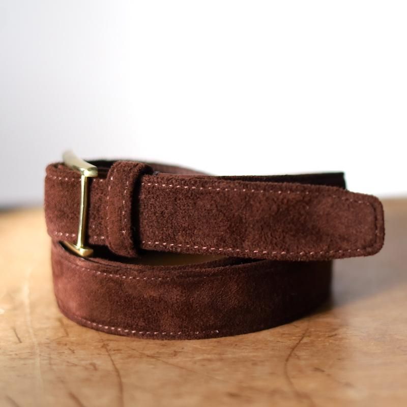 Post Production】Dress Belt / Horse Suede - HUUKU