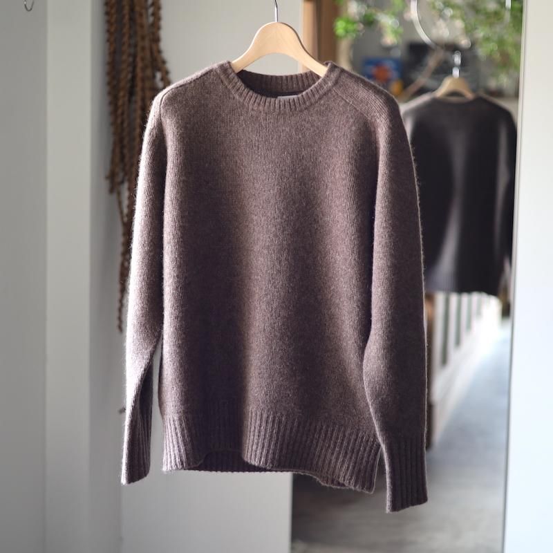 walenode】Innocent Yak Shetland Sweater - HUUKU