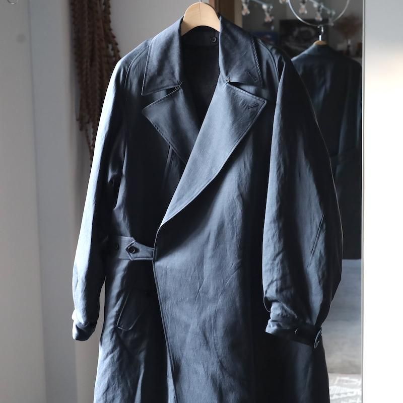 MAATEE&SONS】OVERCOAT / SILK COTTON LINEN - HUUKU
