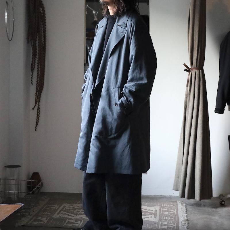 MAATEE&SONS】OVERCOAT / SILK COTTON LINEN - HUUKU