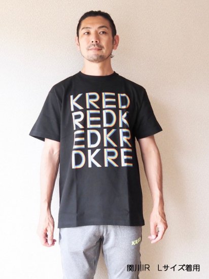 5.6ozヘビーウェイトTシャツ（レインボーロゴ柄）税込￥4,290→￥1,980 - K★R★E★D-クロエド-