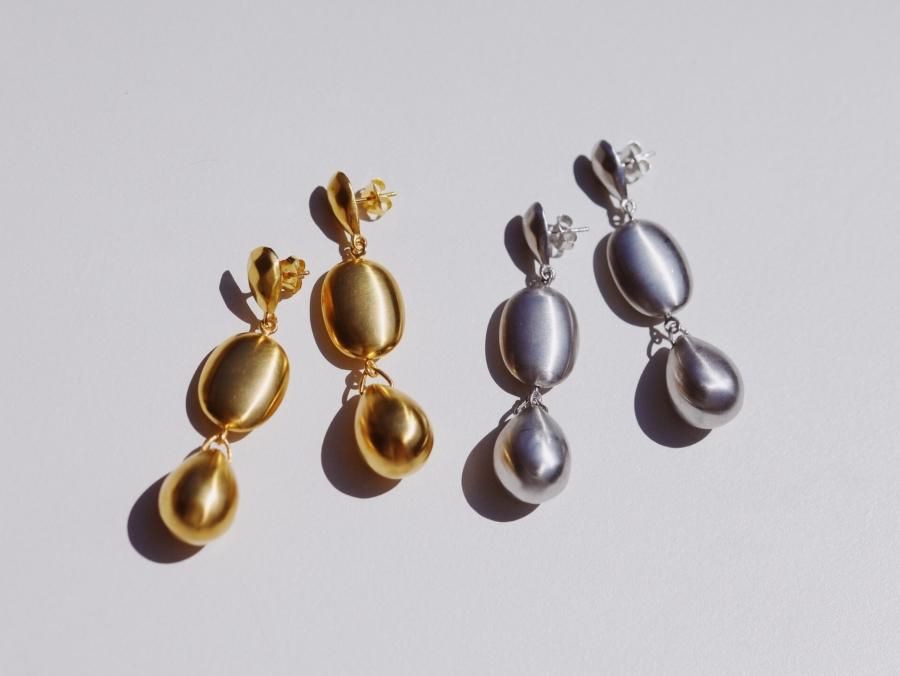 Anticoa 〈アンティコア〉 シルバー925 ドロップピアス - Bscent
