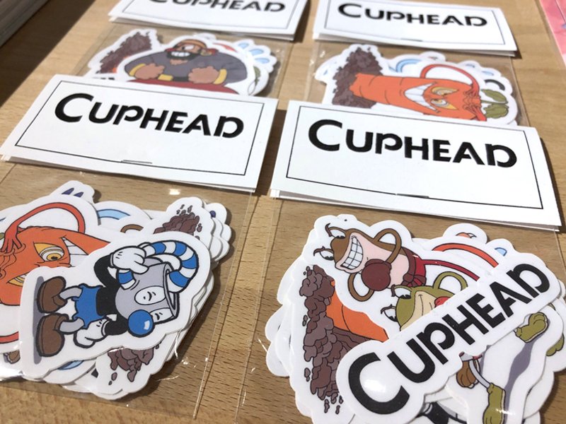 Cuphead Stickers / The Yetee