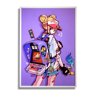 Neo Girl Poster（受注商品・9月30日発送予定）/ Crisalys