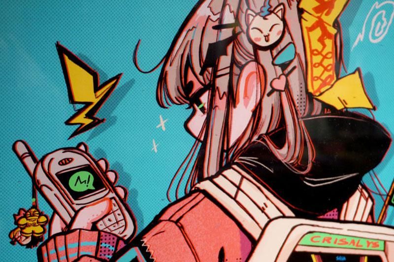 Astro Girl Poster / Crisalys