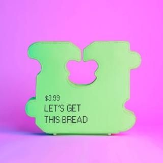 Bread Tag Bag [Whole Grain Green] / Studio Cult