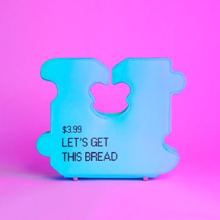 Bread Tag Bag [Brioche Blue] / Studio Cult