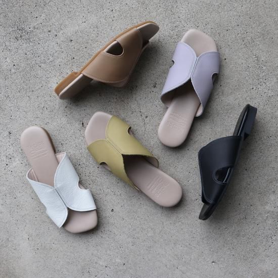 Marzotto HAVANA ITALY生地　AB5 〜A5 新品未使用 ステッチサンダル RP-535 | 履き心地にこだわった日本製の靴 