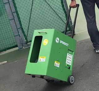 球出し機　スピンショットプレーヤー　ハイスピード テニス自動球出し機 スピンショット プレーヤー(Spinshot-Player