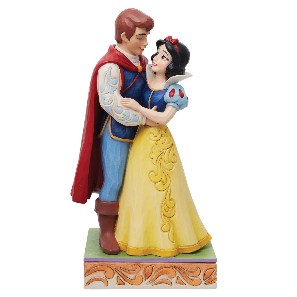 JIM SHORE】ディズニートラディション：Snow White & Prince Love 6013069