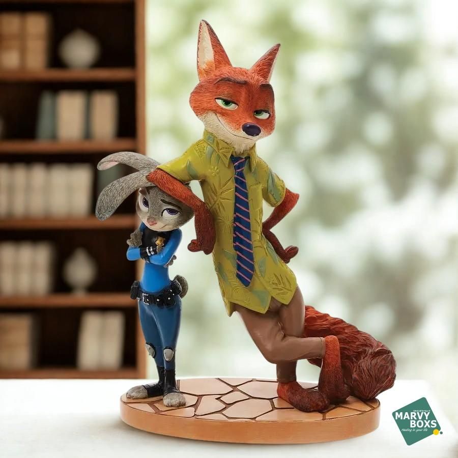 Enesco】ディズニーショーケース：ズートピア ジュディ＆ ニック