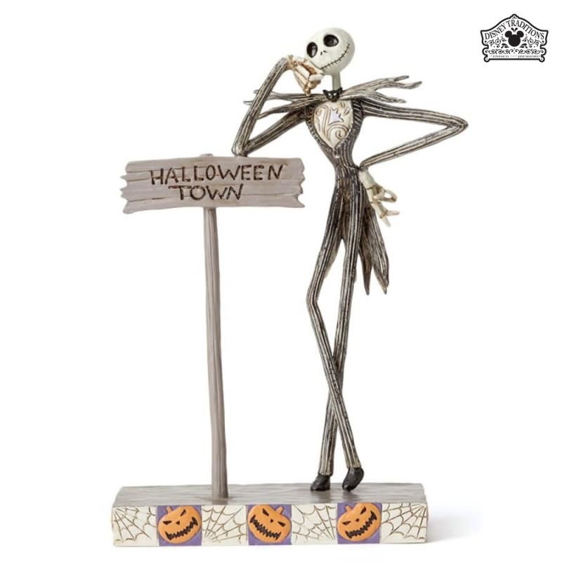 Jim Shore ディズニートラディション Nightmare Before Christmas ジャック ウェルカム トゥ ハロウィンタウン