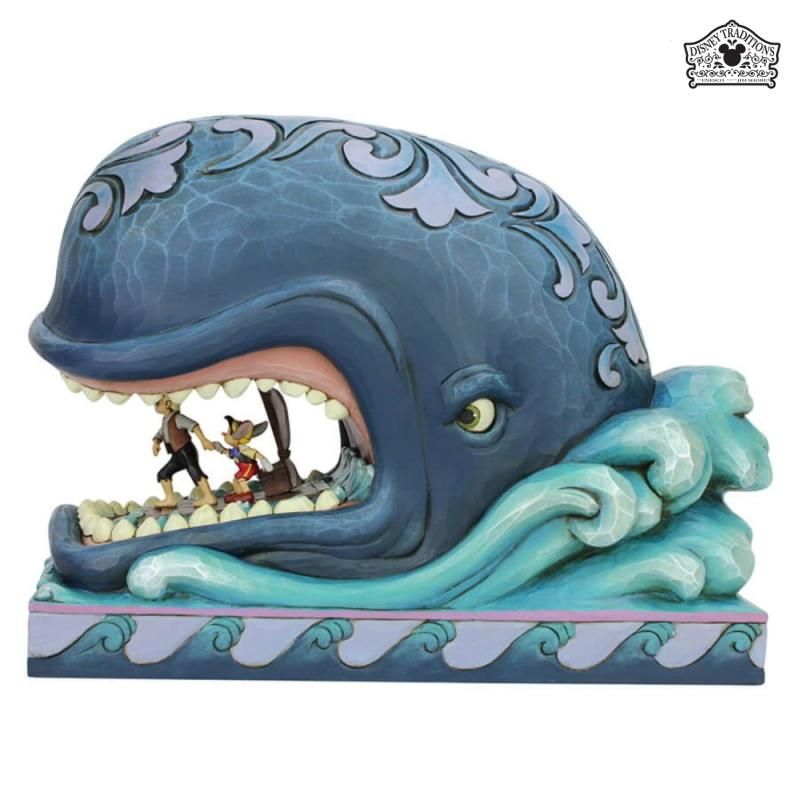 Jim Shore ディズニートラディション ピノキオ ゼペット モンストロ
