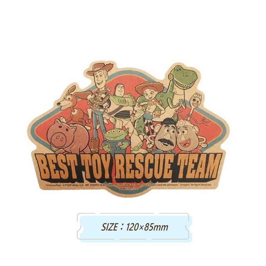 ディズニートラベルステッカー トイストーリー4オールスター ディズニートラベルステッカー トイストーリー4オールスター