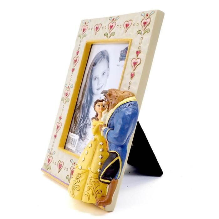 JIM SHORE】ディズニートラディション：美女と野獣 フォトフレーム 6001369