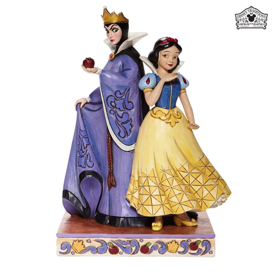 【JIM SHORE】ディズニートラディション：白雪姫と邪悪な女王 6008067