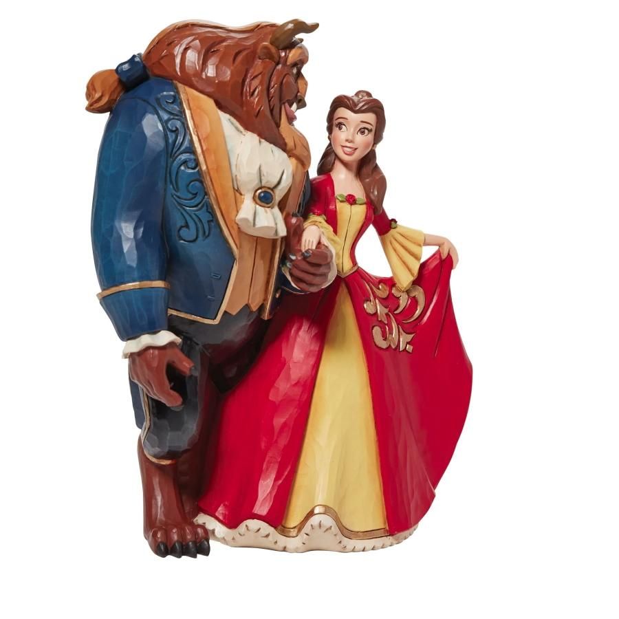 JIM SHORE】ディズニートラディション:美女と野獣 エンチャンテッド