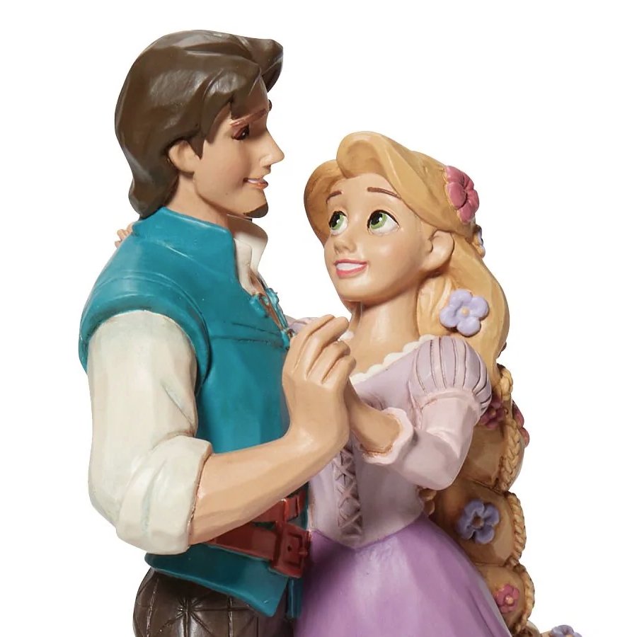 JIM SHORE】ディズニートラディション：Rapunzel & Flynn Love 6013071