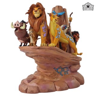 【JIM SHORE】ディズニートラディション：Lion King Carved in Stone

