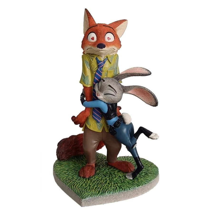 ディズニー ズートピア 5周年 ニック ジュディ アクセサリーケース フィギュア ディズニー ズートピア 5周年 ニック ジュディ アクセサリーケース